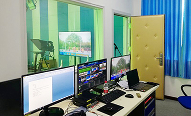 湖南某空军师部部队虚拟演播室